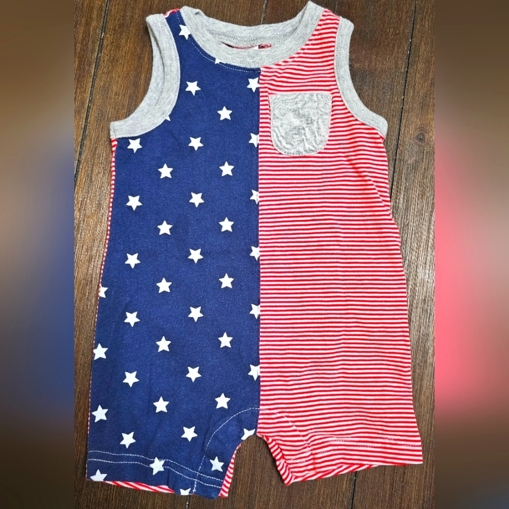 Carter's 4th of July Unisex Romper